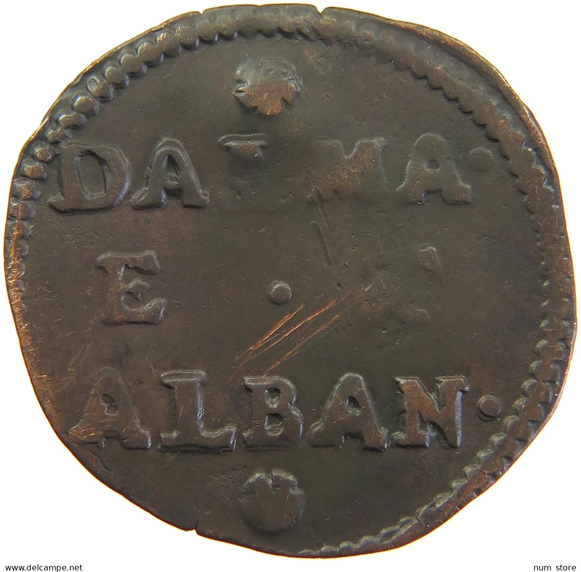DALMATIA ALBANIA 2 SOLDI   #t016 0341 - Albanien
