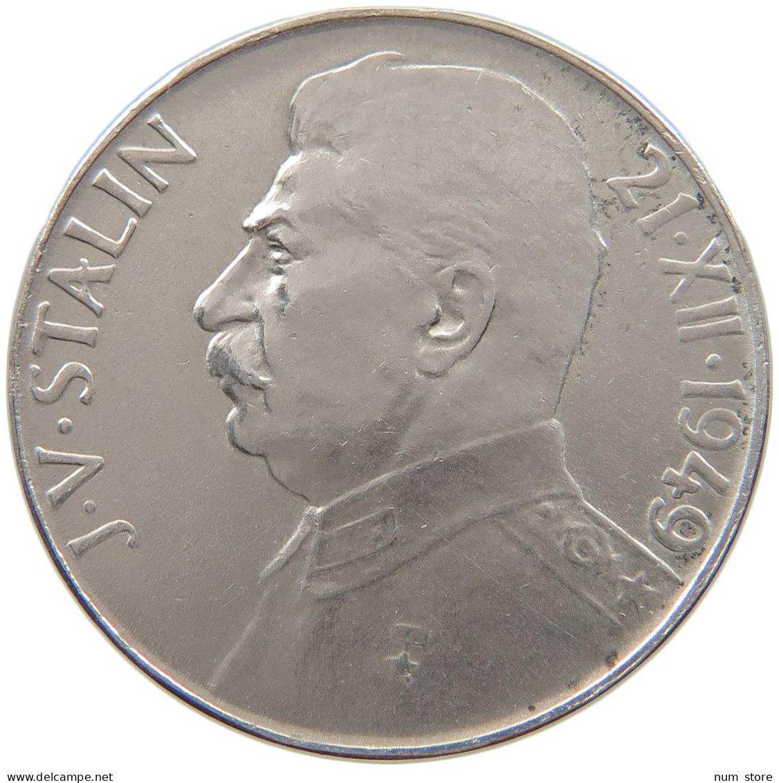 CZECHOSLOVAKIA 50 KORUN 1949 STALIN #a002 0011 - Tchécoslovaquie