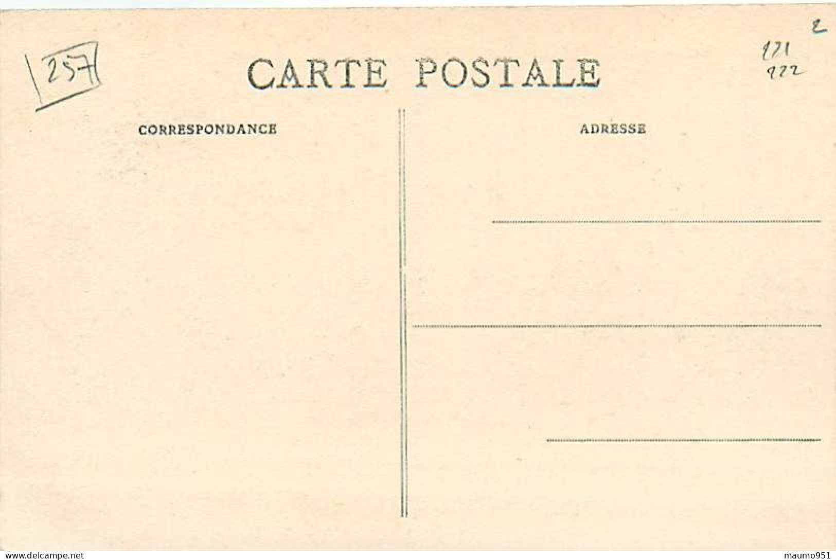 Lot AB 41 les 5 Cartes.- Légende de Saulge