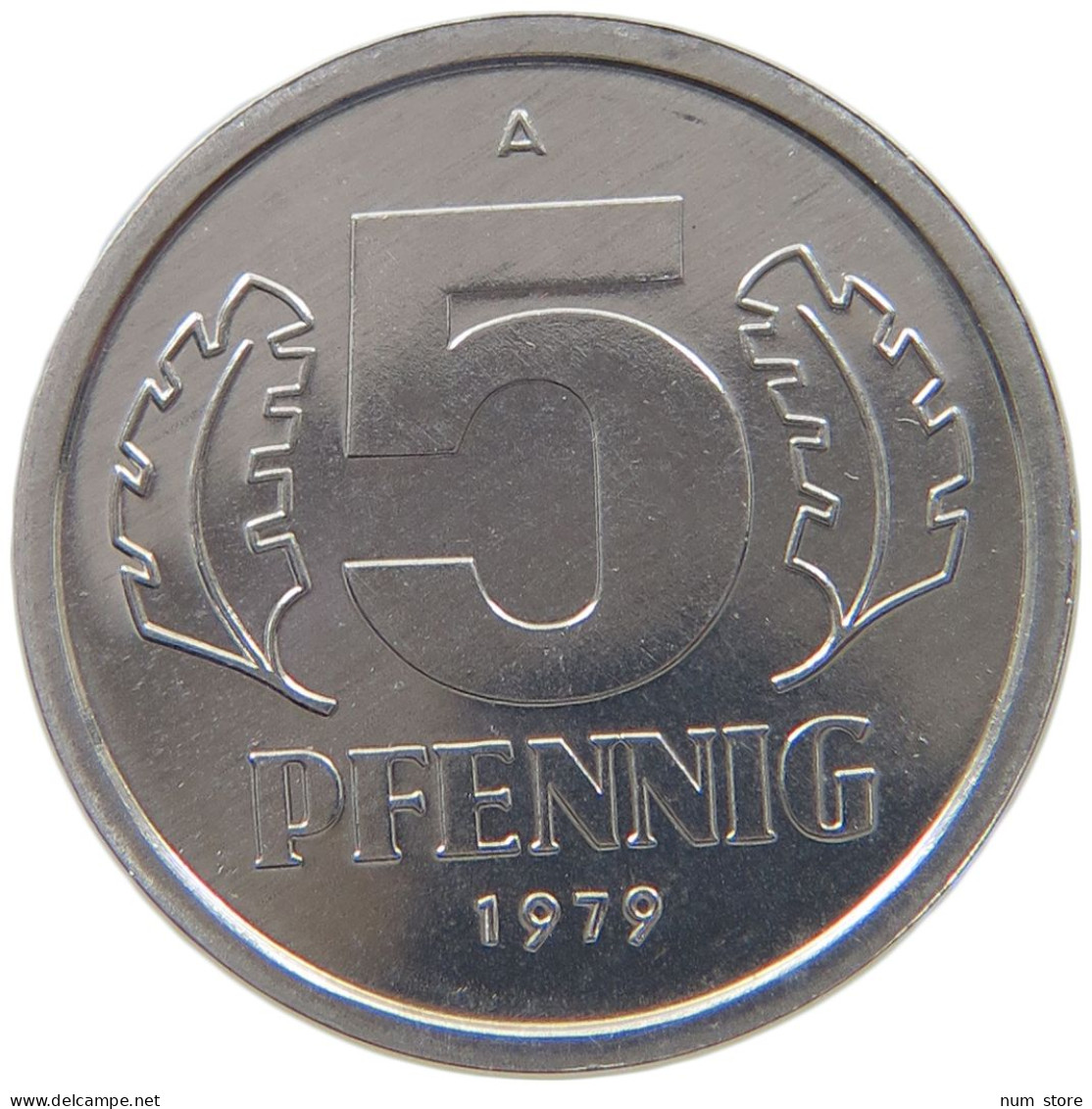 GERMANY DDR 5 PFENNIG 1979 EXPORT #c078 0683 - 5 Pfennig