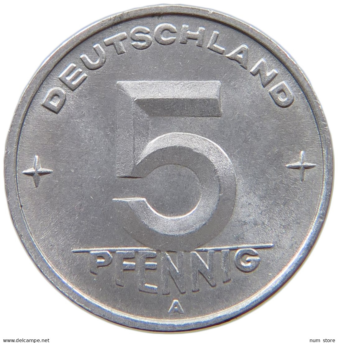 GERMANY DDR 5 PFENNIG 1950 A  #a089 0169 - 5 Pfennig