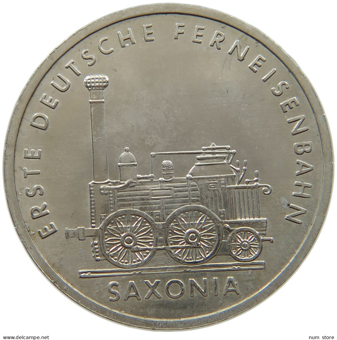 GERMANY DDR 5 MARK 1988 SAXONIA #a077 0589 - 5 Mark