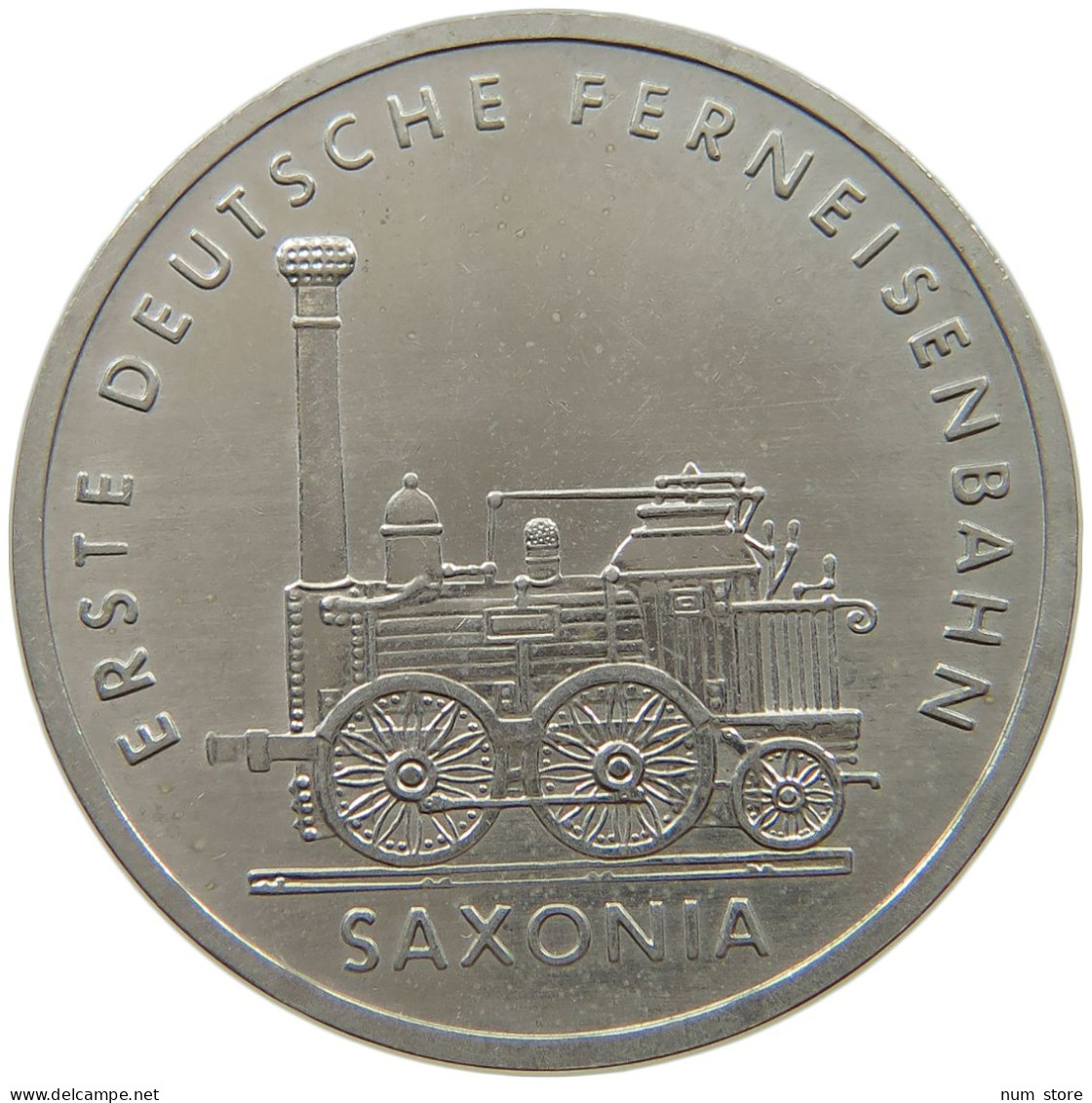 GERMANY DDR 5 MARK 1988 SAXONIA #a077 0587 - 5 Mark