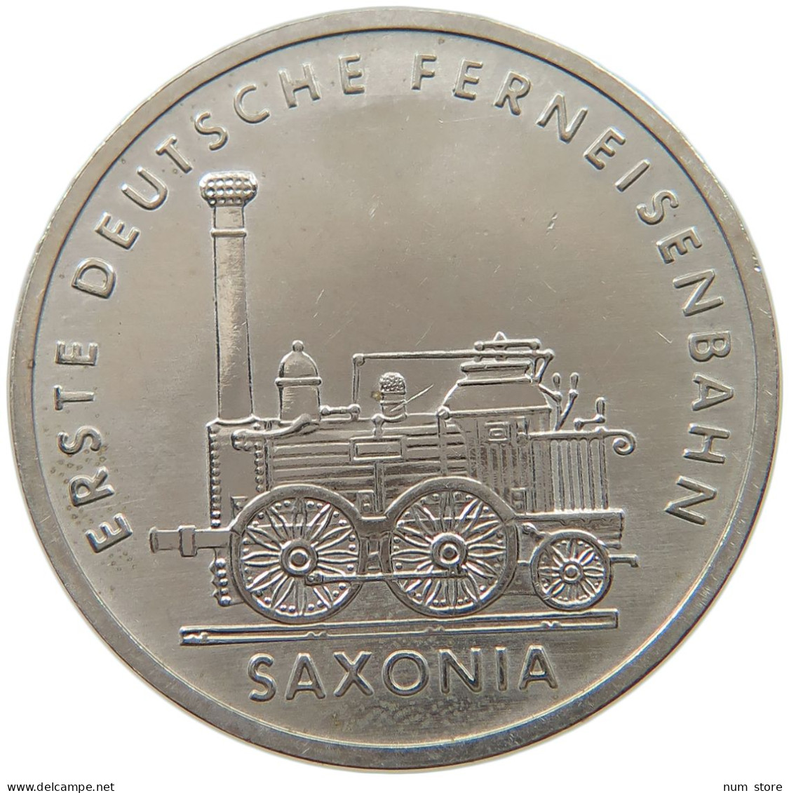 GERMANY DDR 5 MARK 1988 SAXONIA #a031 0057 - 5 Mark