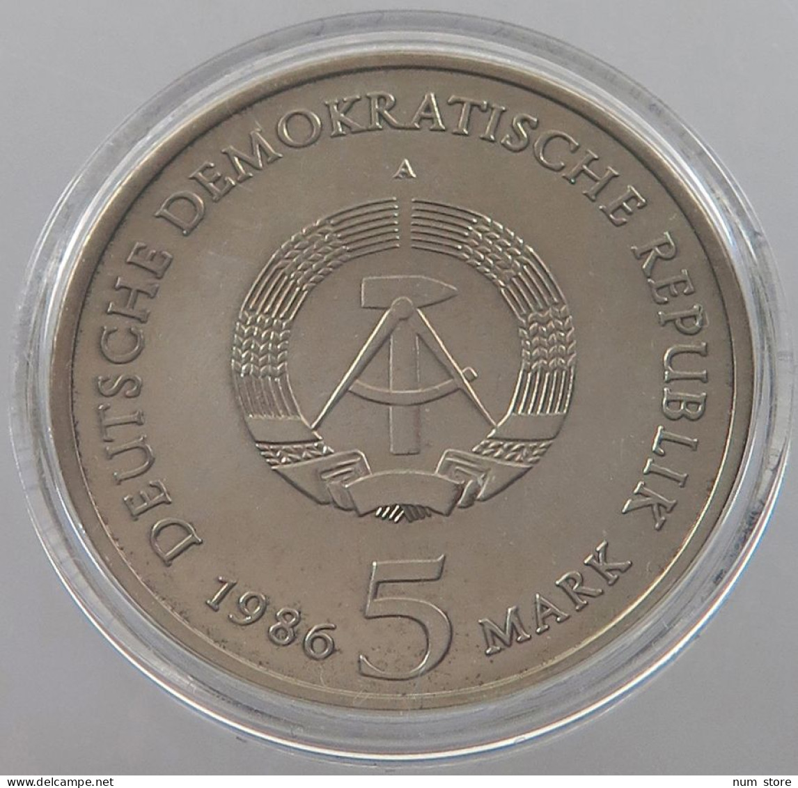 GERMANY DDR 5 MARK 1986 Sanssouci #sm04 0463 - 5 Mark