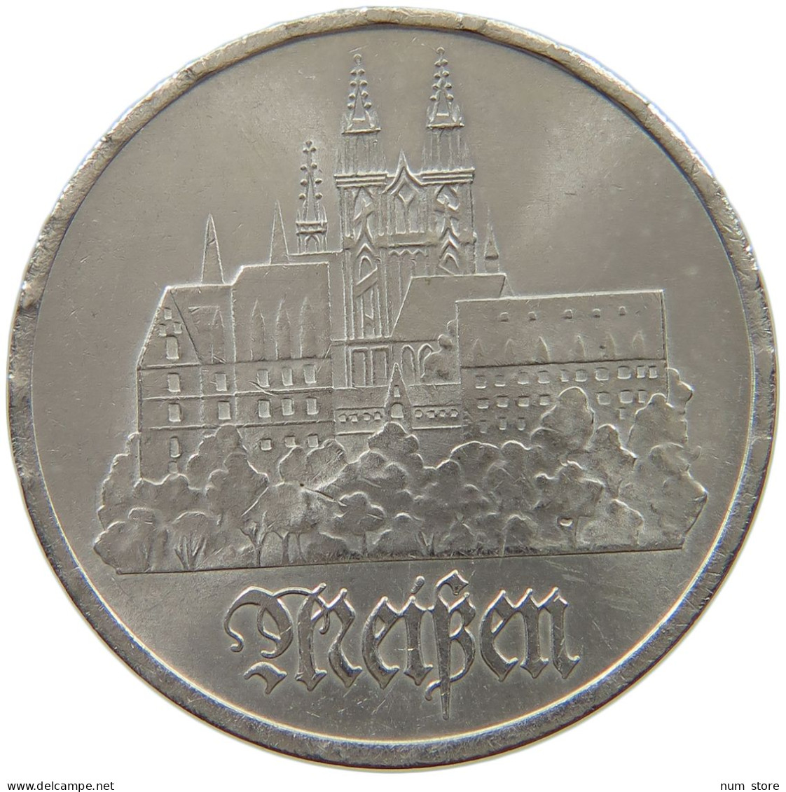 GERMANY DDR 5 MARK 1972 Meißen #a078 0159 - 5 Marchi