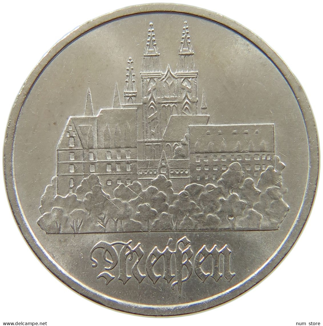 GERMANY DDR 5 MARK 1972 Meißen #a077 0607 - 5 Mark