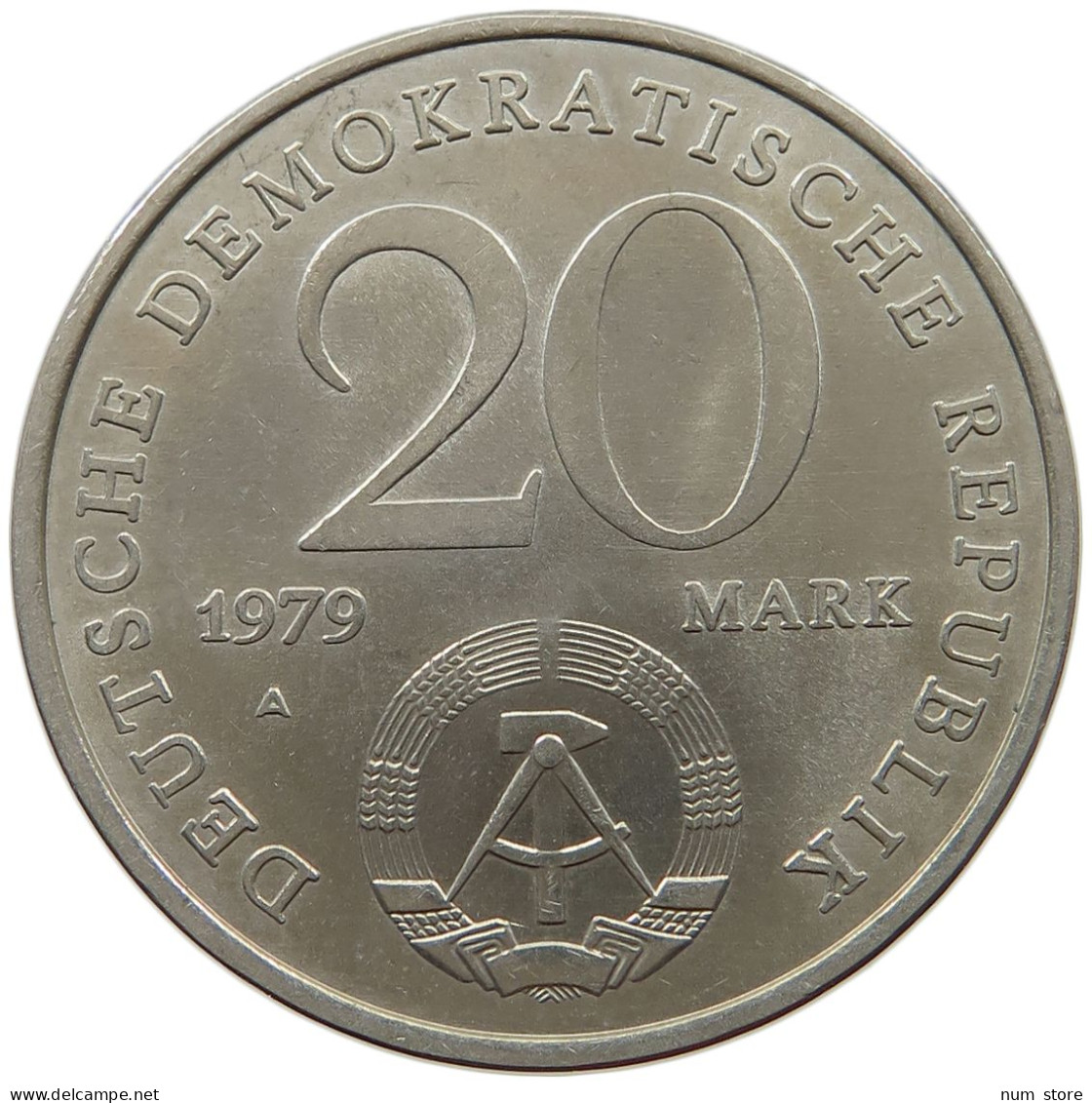 GERMANY DDR 20 MARK 1979 30 Jahre GERMANY DDR #a077 0439 - 20 Marcos