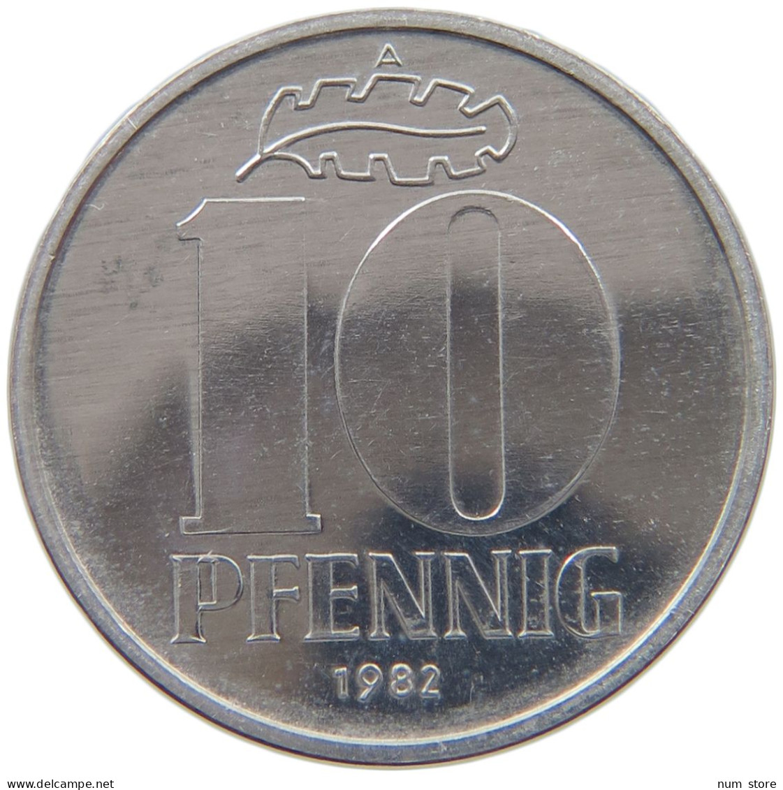 GERMANY DDR 10 PFENNIG 1982 EXPORT #c078 0545 - 10 Pfennig