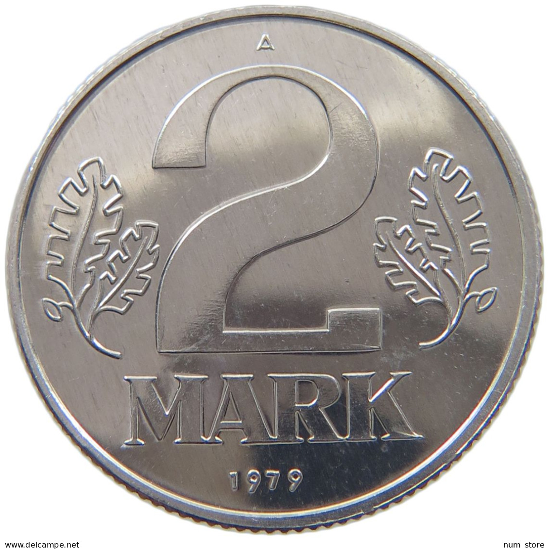 GERMANY DDR 2 MARK 1979 EXPORT #c078 0677 - 2 Mark