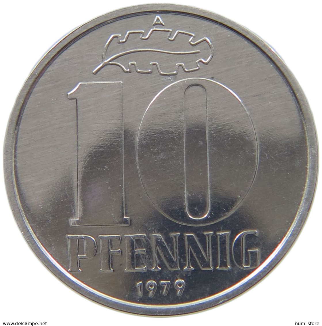 GERMANY DDR 10 PFENNIG 1979 EXPORT #c078 0671 - 10 Pfennig