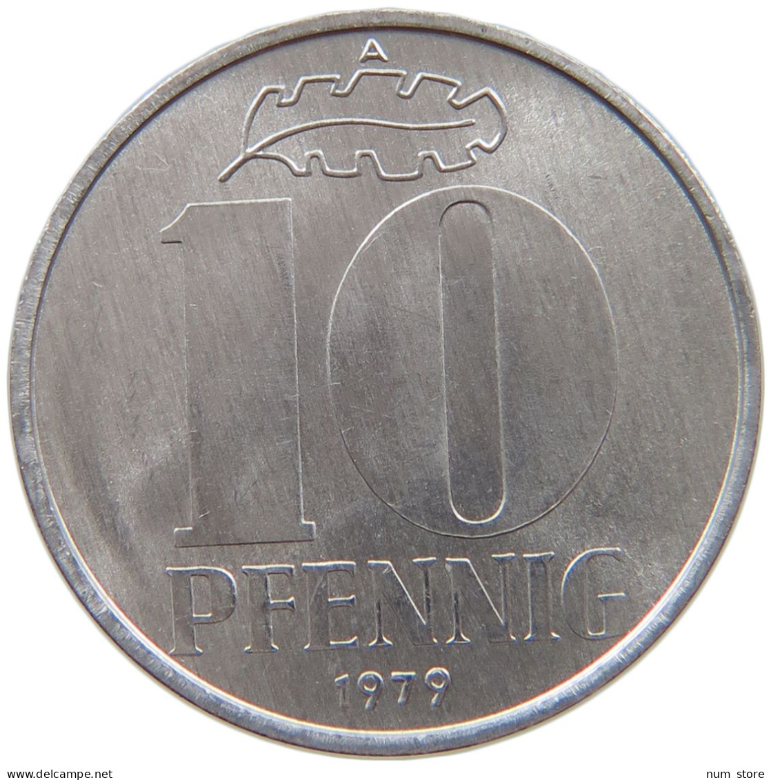 GERMANY DDR 10 PFENNIG 1979  #a089 0083 - 10 Pfennig