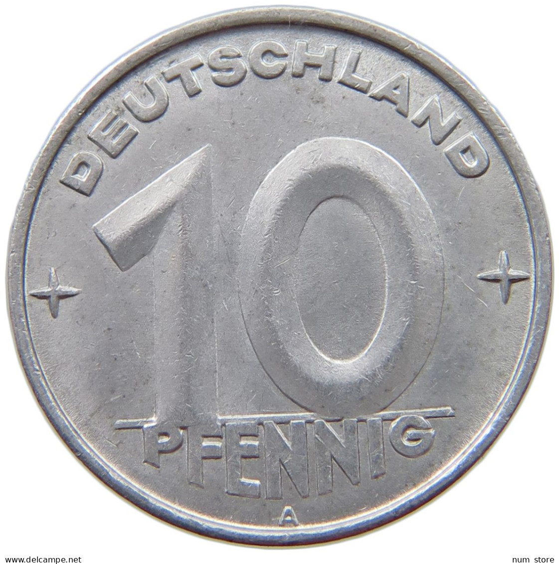 GERMANY DDR 10 PFENNIG 1952 A  #a021 0755 - 10 Pfennig