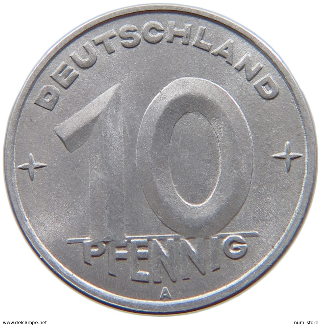 GERMANY DDR 10 PFENNIG 1949 A  #a089 0099 - 10 Pfennig