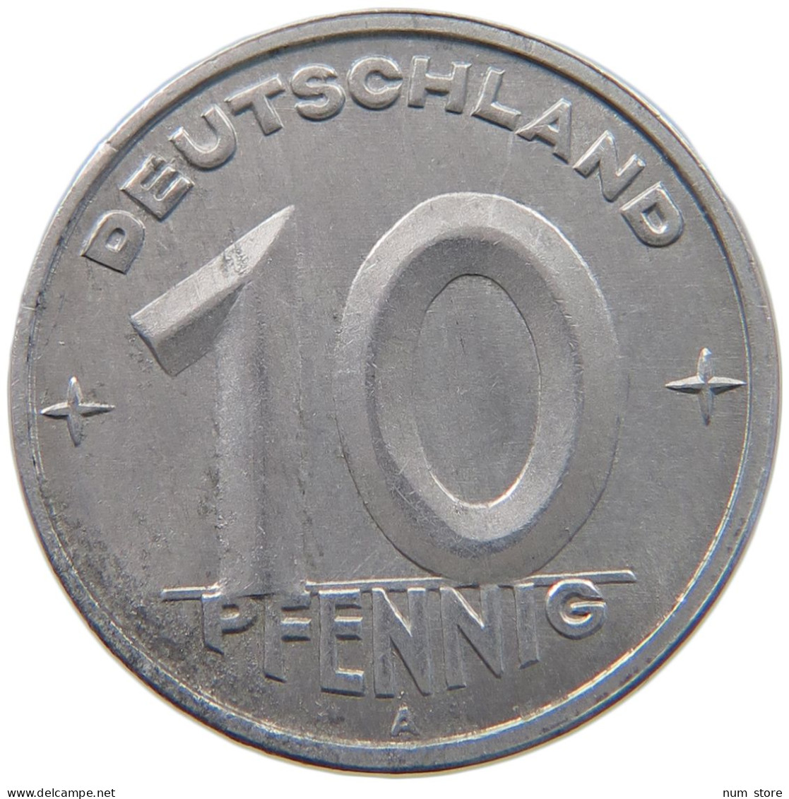 GERMANY DDR 10 PFENNIG 1949 A  #a051 0775 - 10 Pfennig