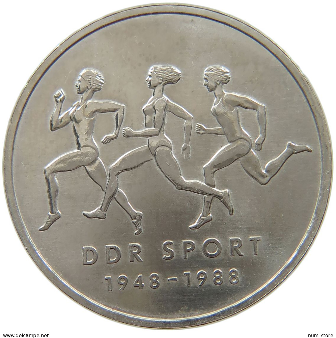 GERMANY DDR 10 MARK 1988 Sportbund #s070 0067 - 10 Mark