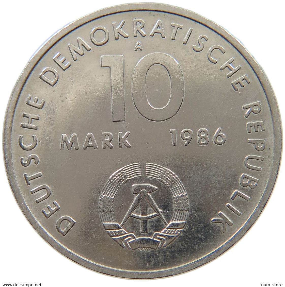 GERMANY DDR 10 MARK 1986 Ernst Thälmann #c012 0521 - 10 Mark