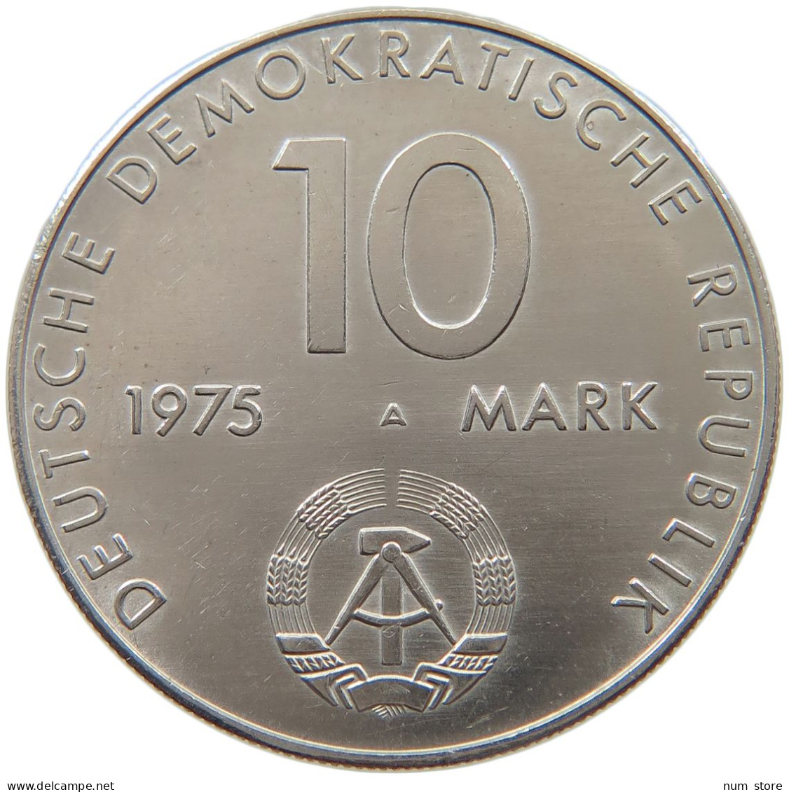 GERMANY DDR 10 MARK 1975 Warschauer Vertrag #c083 0891 - 10 Mark