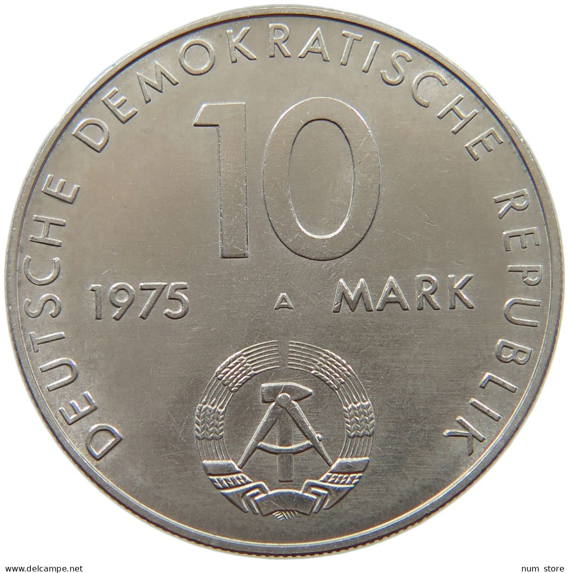 GERMANY DDR 10 MARK 1975 Warschauer Vertrag #a078 0025 - 10 Mark