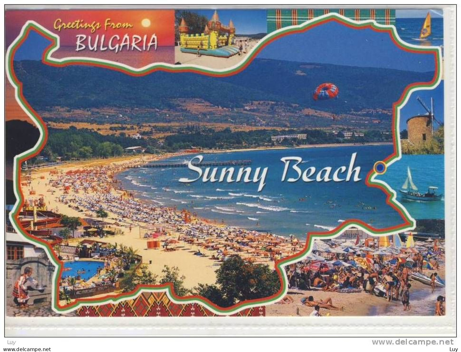 BULGARIA - Black Sea,   Sunny Beach,  Panorama, Nice Stamp  2004 - Bulgarie