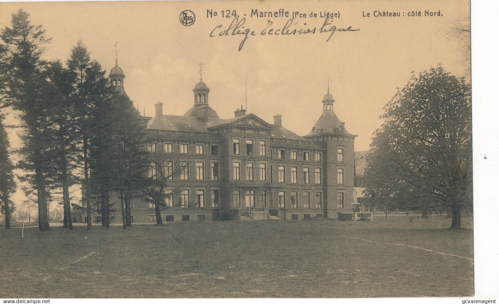 MARNEFFE   LE CHATEAU  COTE NORD       ZIE  SCANS - Braives