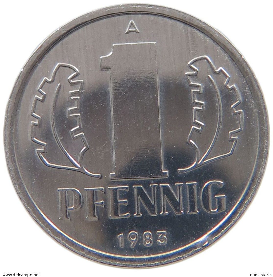 GERMANY DDR PFENNIG 1983 EXPORT #c078 0681 - 1 Pfennig