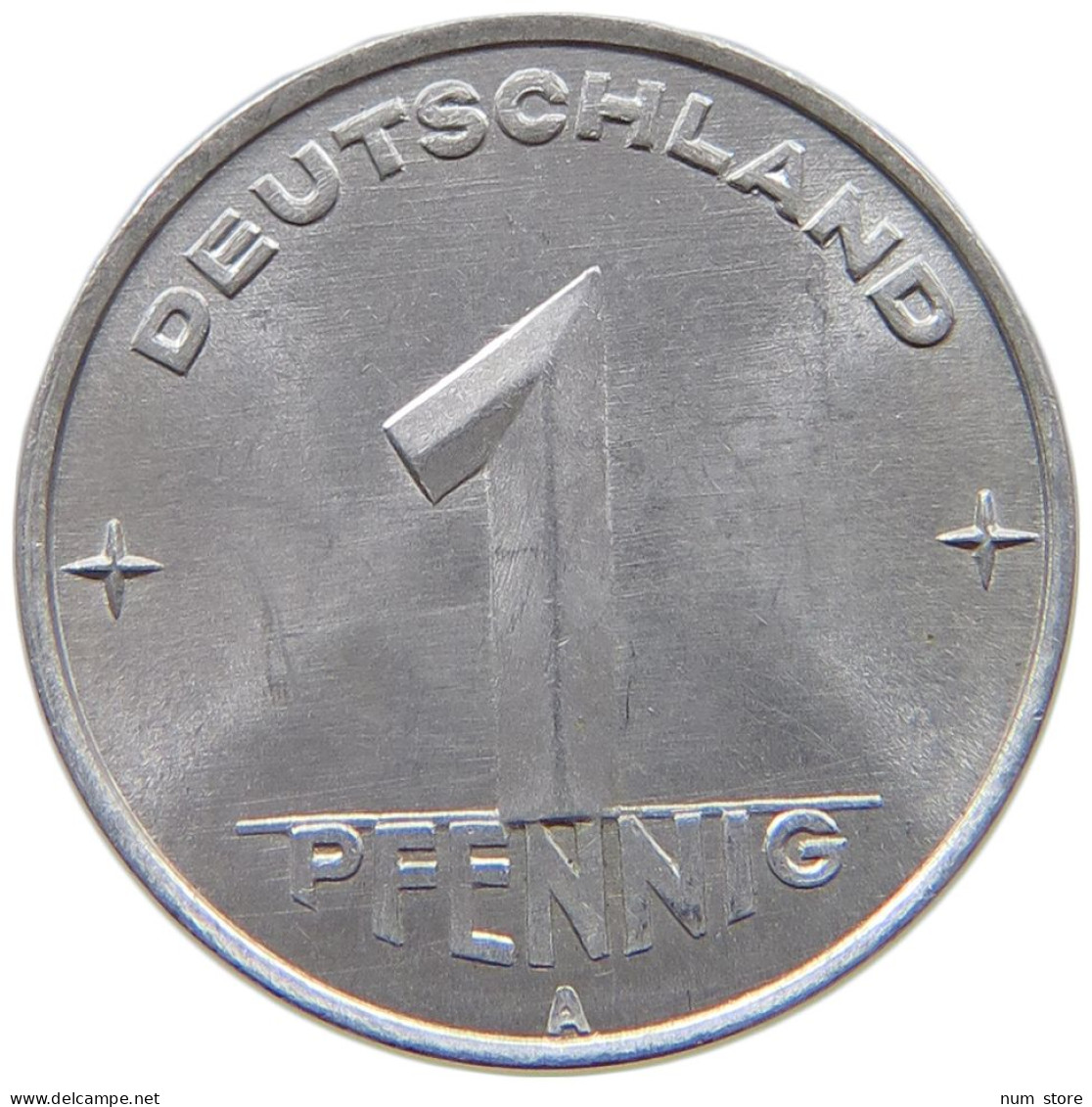 GERMANY DDR PFENNIG 1952 A  #a076 0441 - 1 Pfennig