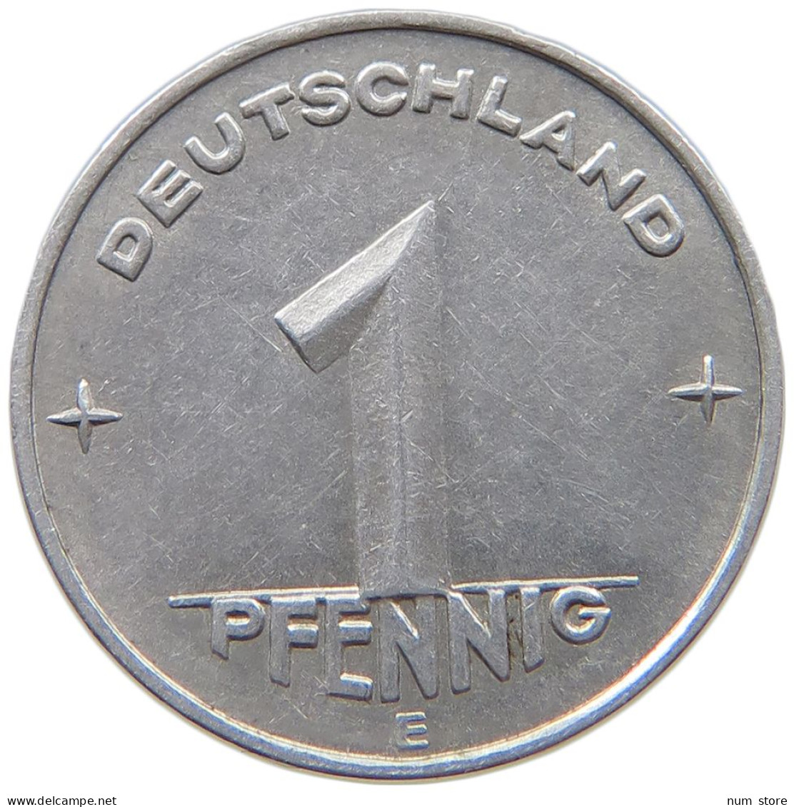 GERMANY DDR PFENNIG 1953 E  #a039 0517 - 1 Pfennig