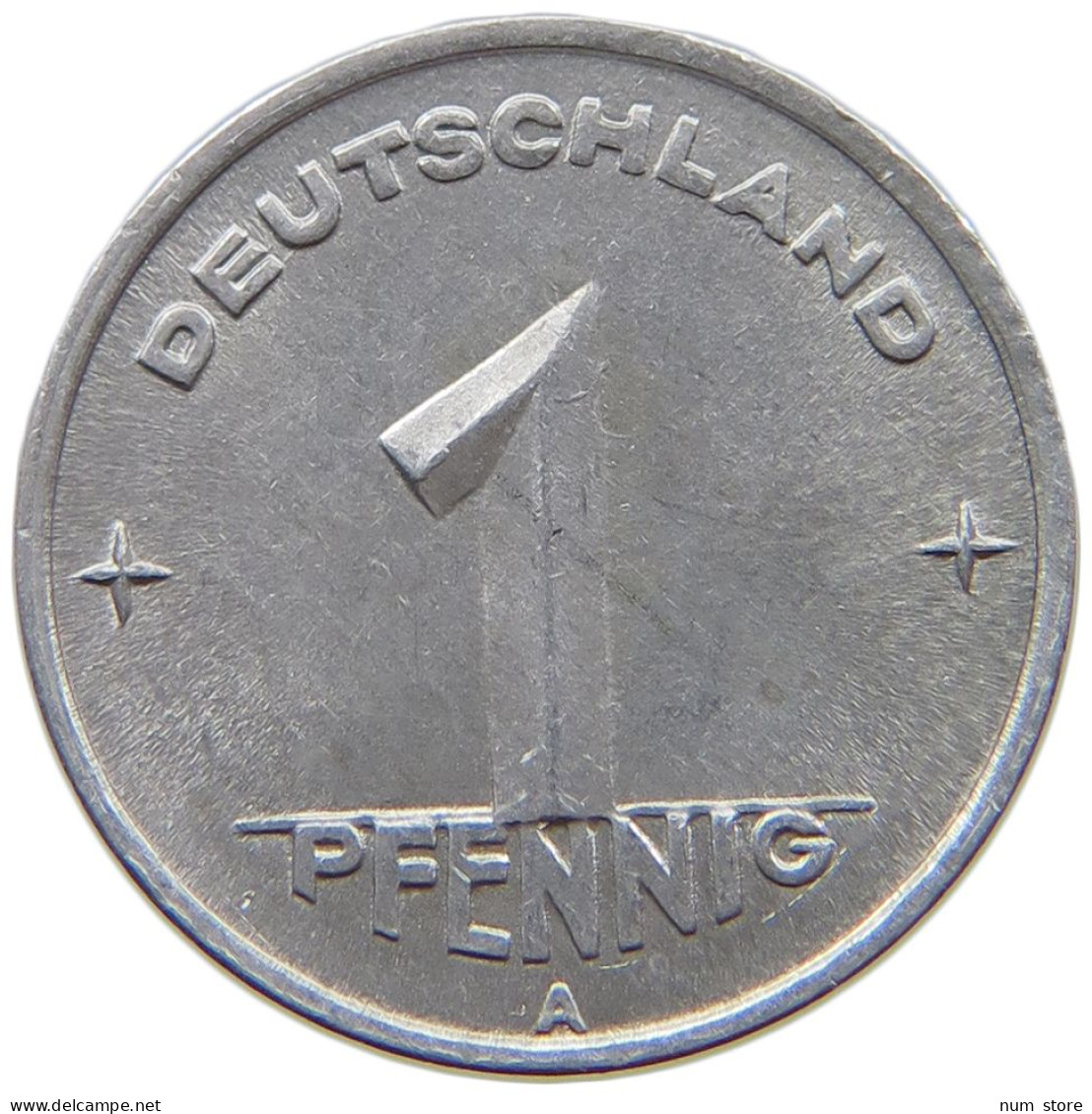 GERMANY DDR PFENNIG 1948 A  #a070 0737 - 1 Pfennig