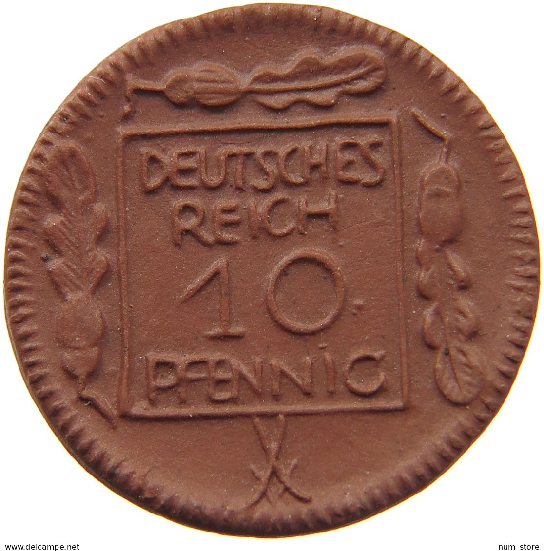 DEUTSCHES REICH 10 PFENNIG 1920  #alb040 0547 - 10 Rentenpfennig & 10 Reichspfennig