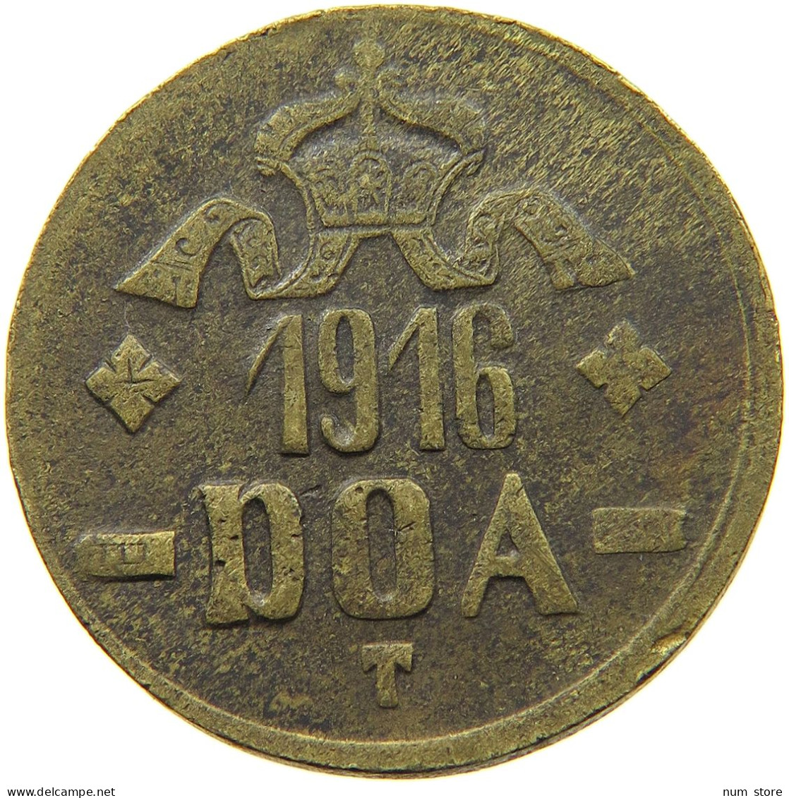 DEUTSCH OSTAFRIKA 20 HELLER 1916 T  #t075 0207 - Afrique Orientale Allemande