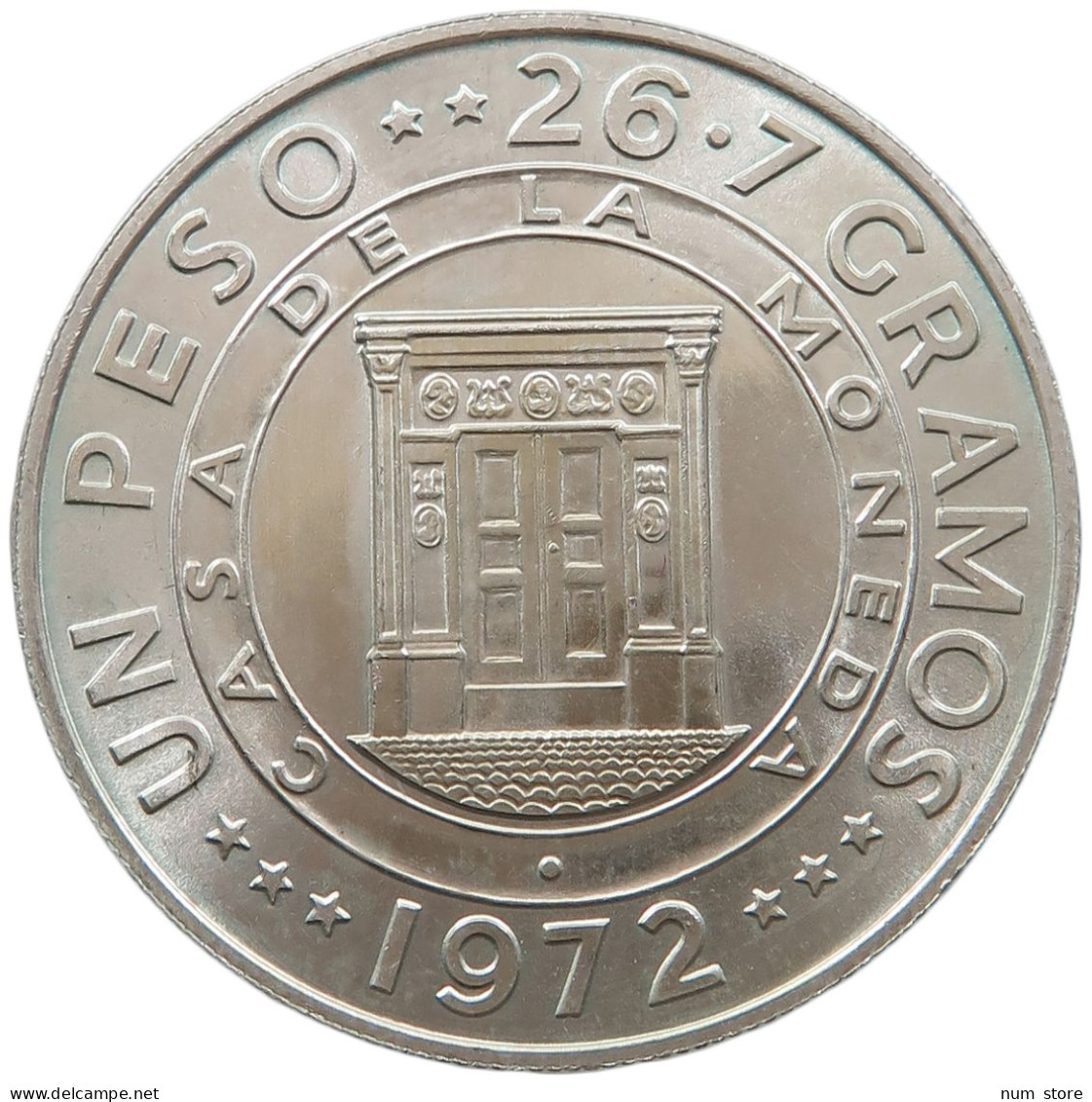 DOMINICAN REPUBLIC PESO 1972  #alb064 0203 - Dominicaanse Republiek