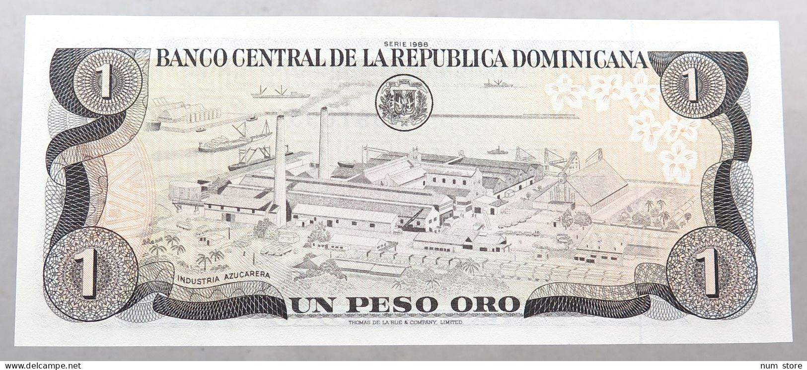 DOMINICAN REPUBLIC PESO 1988  #alb050 0517 - Dominicana