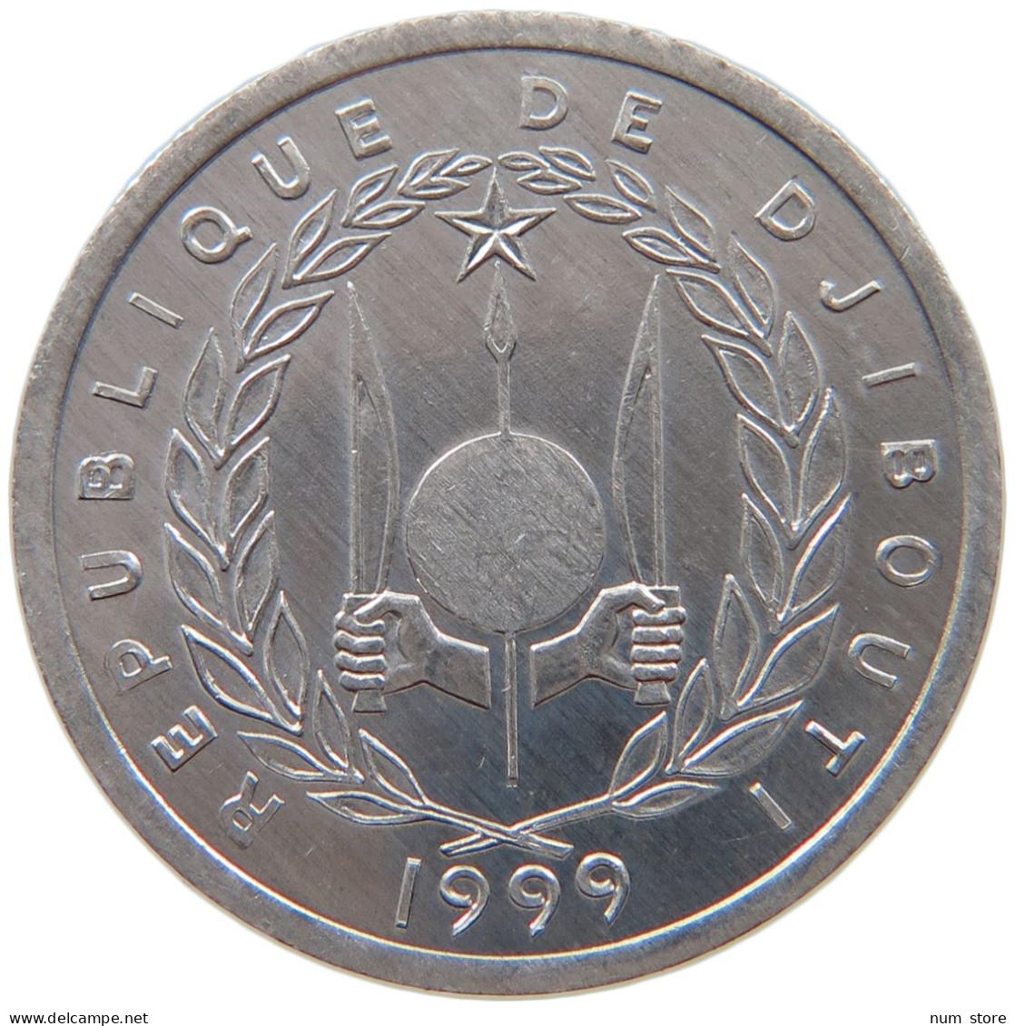DJIBOUTI FRANC 1999  #s018 0159 - Dschibuti