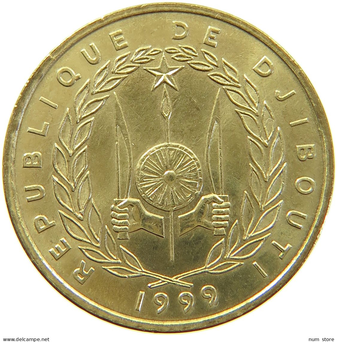 DJIBOUTI 10 FRANCS 1999  #s022 0241 - Djibouti