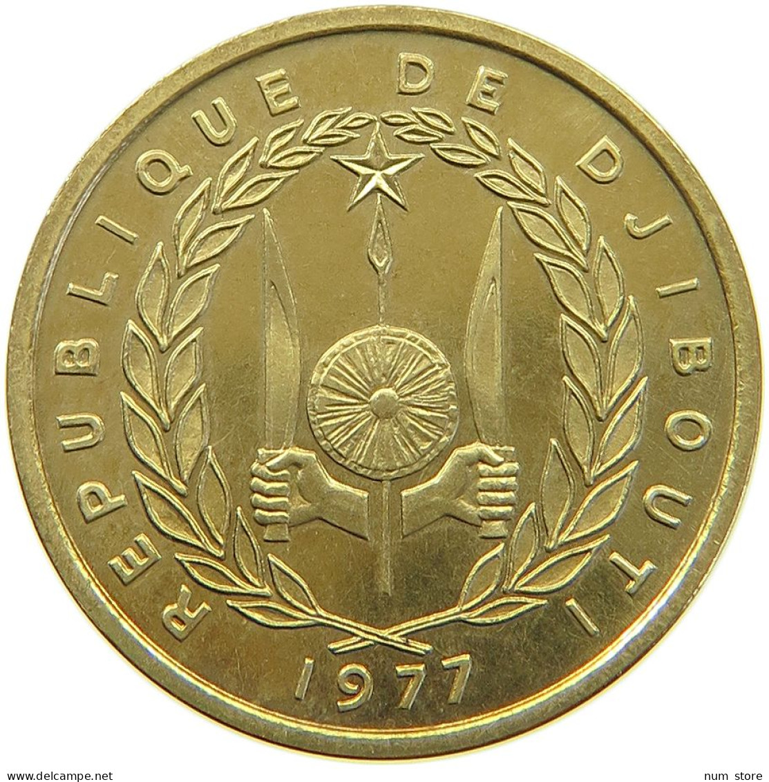 DJIBOUTI 10 FRANCS 1977 ESSAI  #t084 0153 - Gibuti