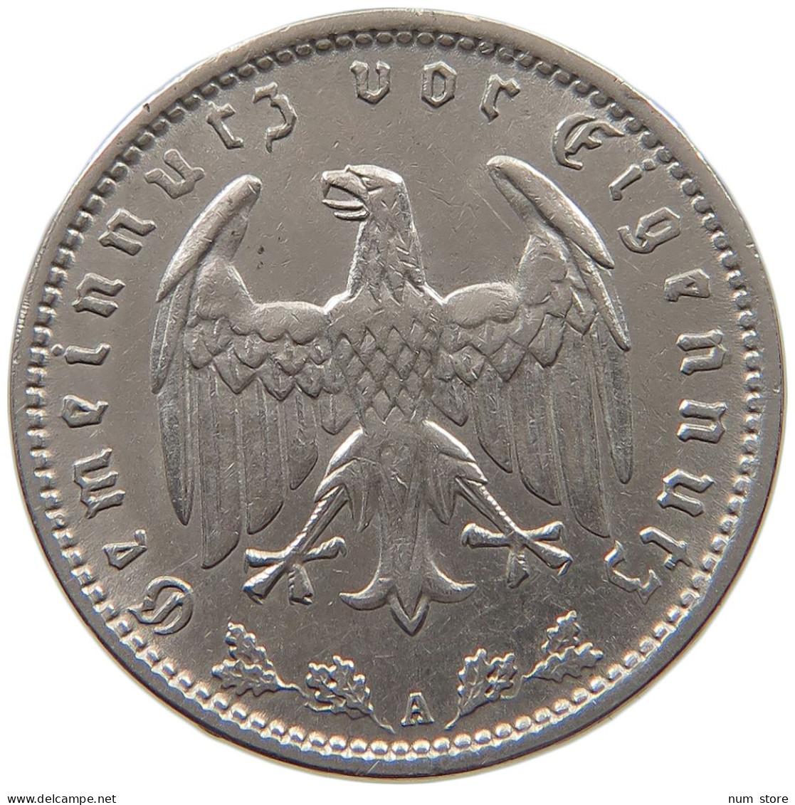 DRITTES REICH MARK 1937 A J.354 #a046 0165 - 1 Reichsmark