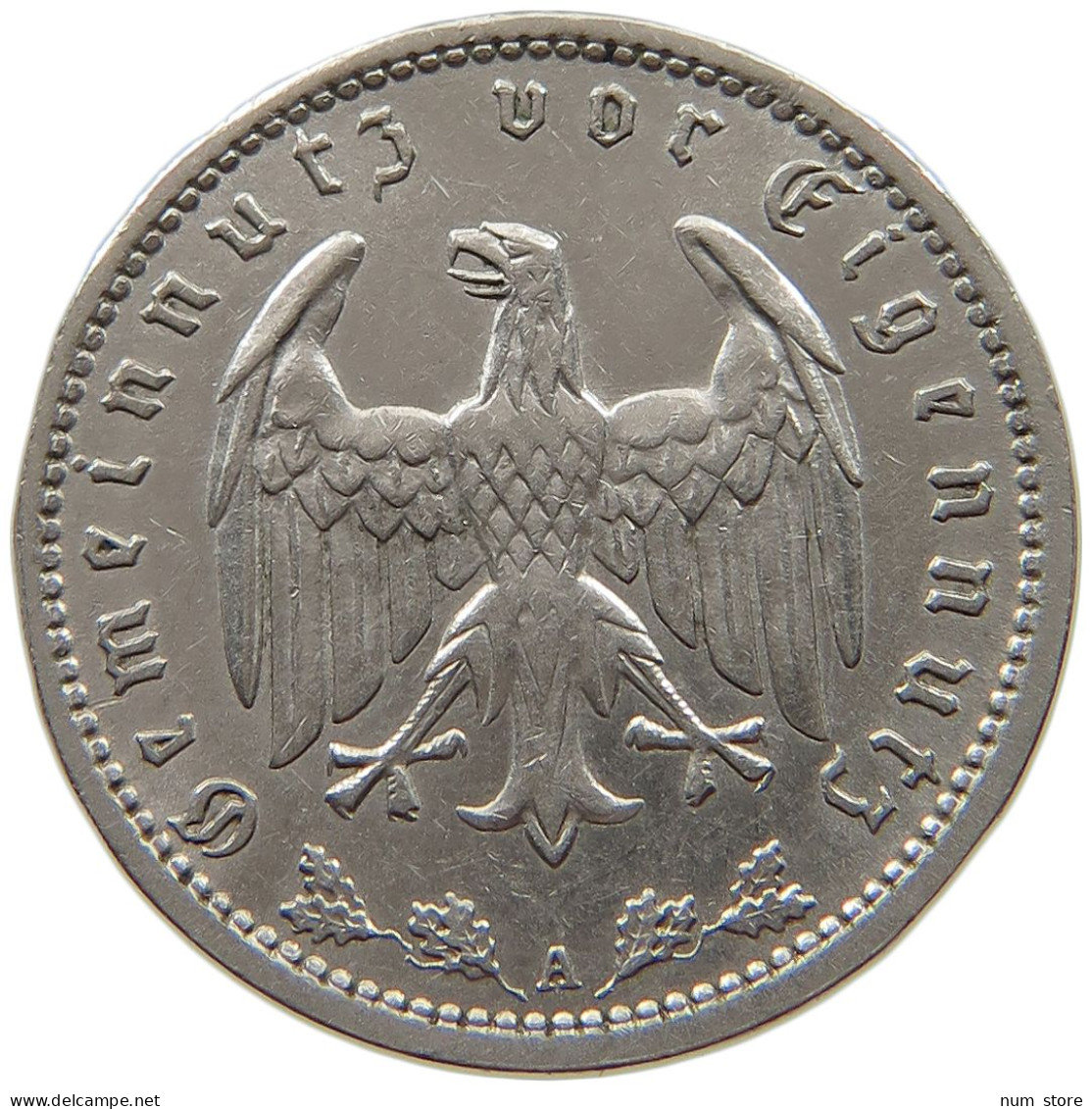 DRITTES REICH MARK 1937 A J.354 #a043 0397 - 1 Reichsmark