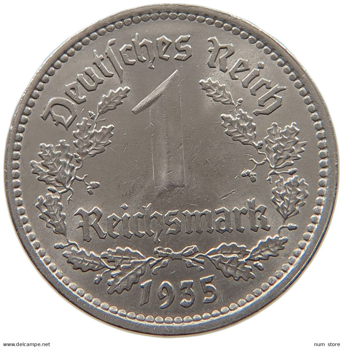 DRITTES REICH MARK 1935 A J.354 #a046 0193 - 1 Reichsmark