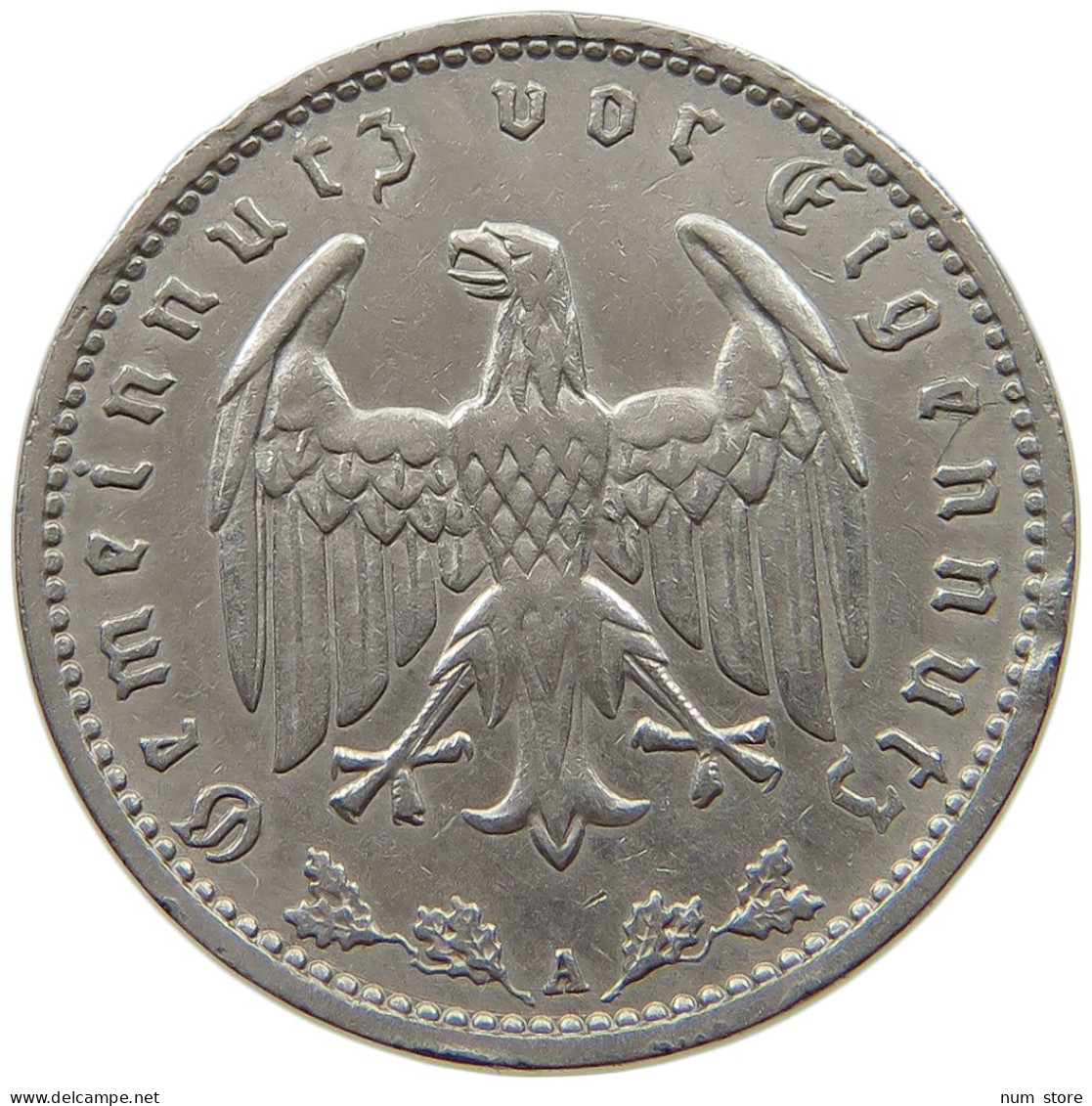 DRITTES REICH MARK 1935 A J.354 #a015 0601 - 1 Reichsmark