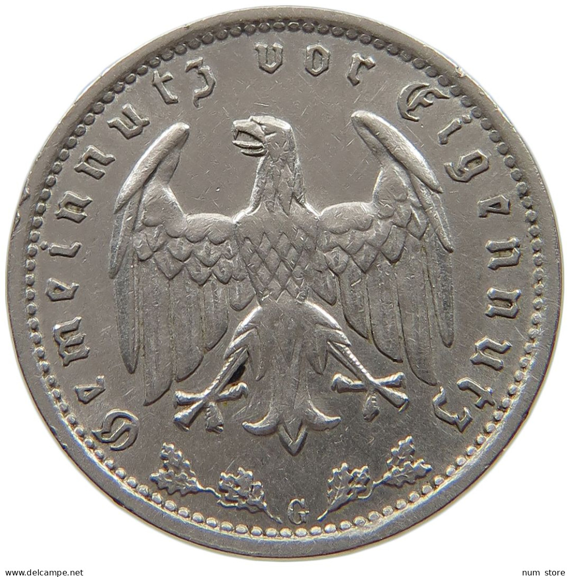 DRITTES REICH MARK 1934 G J.354 #a043 0401 - 1 Reichsmark