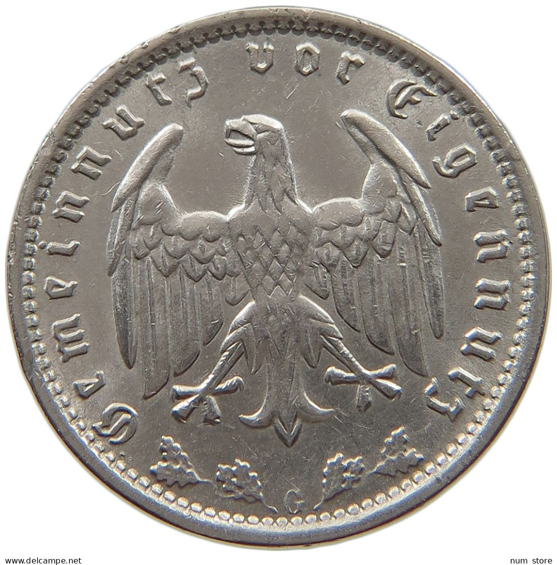DRITTES REICH MARK 1934 G J.354 #a043 0453 - 1 Reichsmark