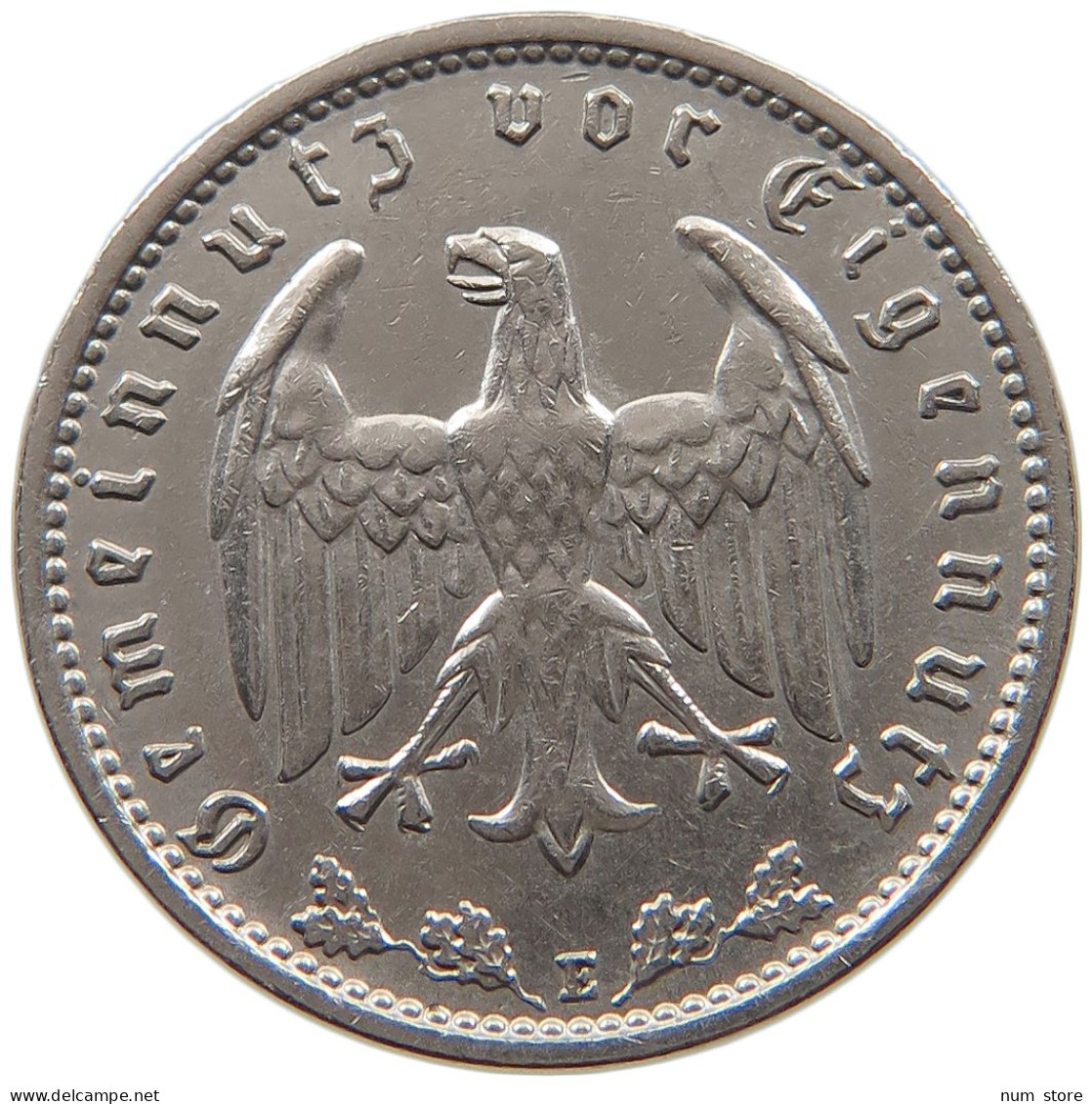 DRITTES REICH MARK 1934 E J.354 #a046 0187 - 1 Reichsmark