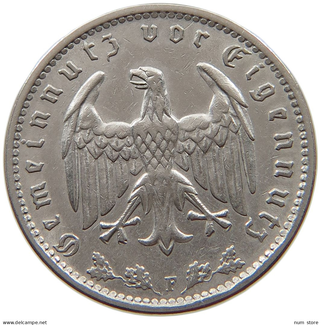 DRITTES REICH MARK 1934 F J.354 #a018 0239 - 1 Reichsmark