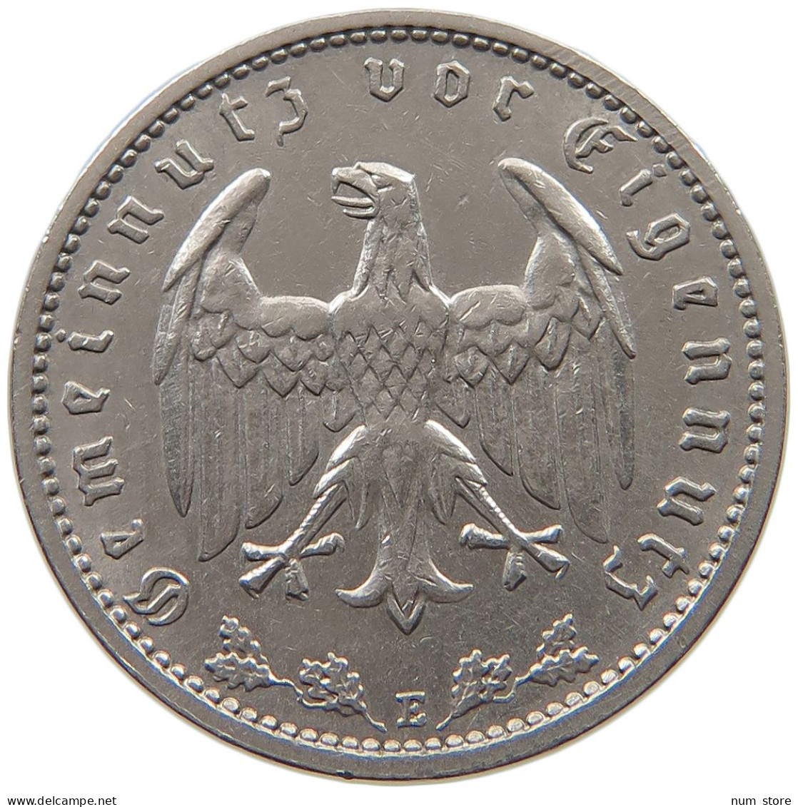 DRITTES REICH MARK 1934 E J.354 #a046 0179 - 1 Reichsmark
