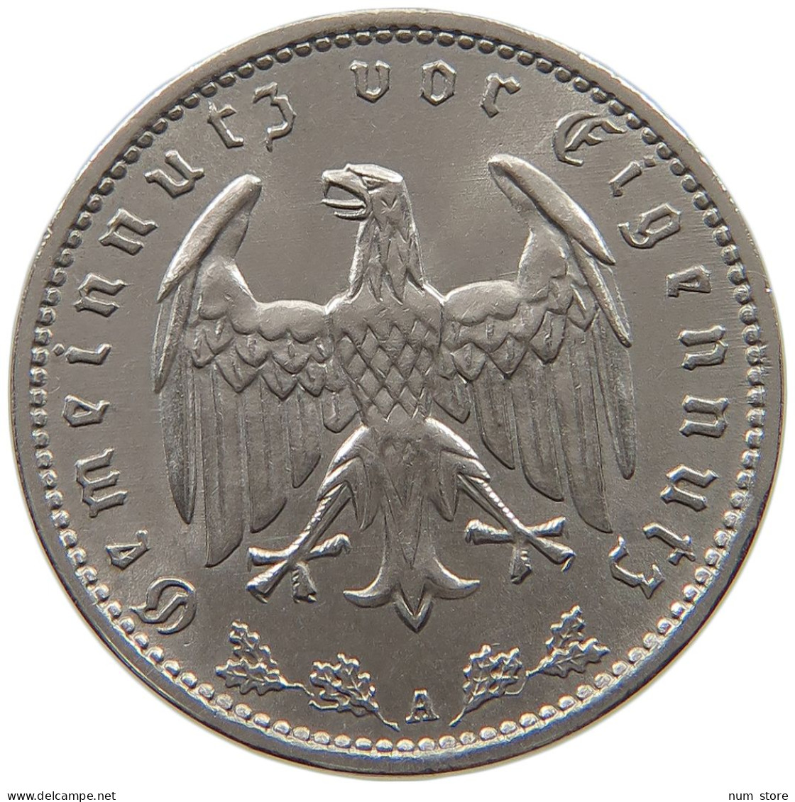 DRITTES REICH MARK 1934 A J.354 #a046 0155 - 1 Reichsmark