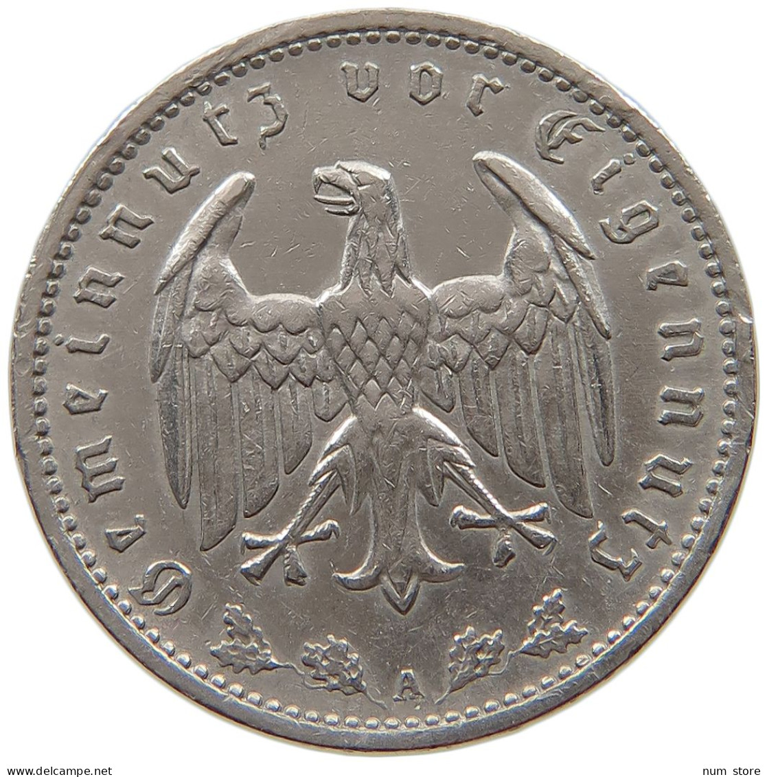 DRITTES REICH MARK 1934 A J.354 #a018 0233 - 1 Reichsmark