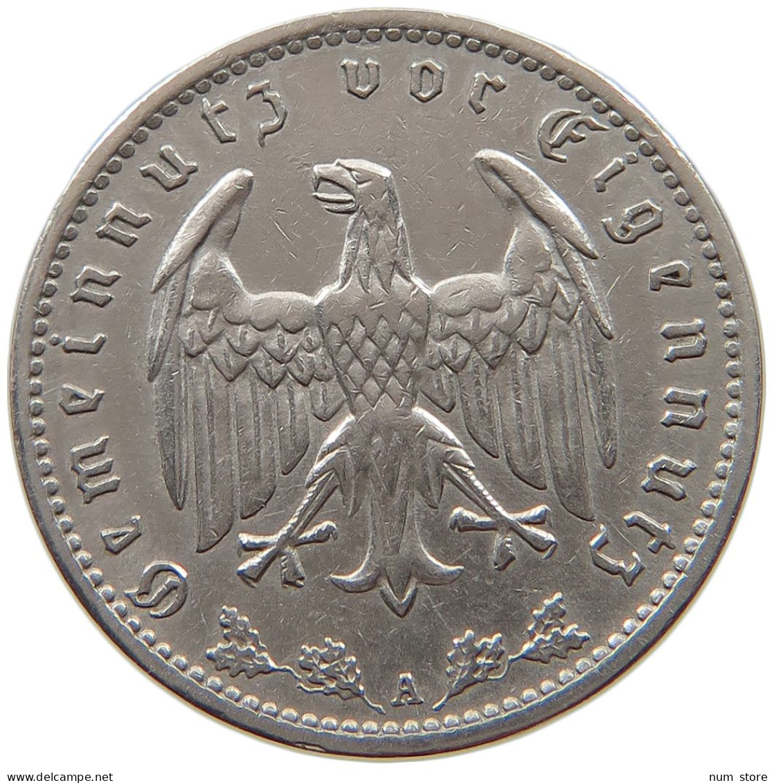 DRITTES REICH MARK 1934 A J.354 #a017 0065 - 1 Reichsmark