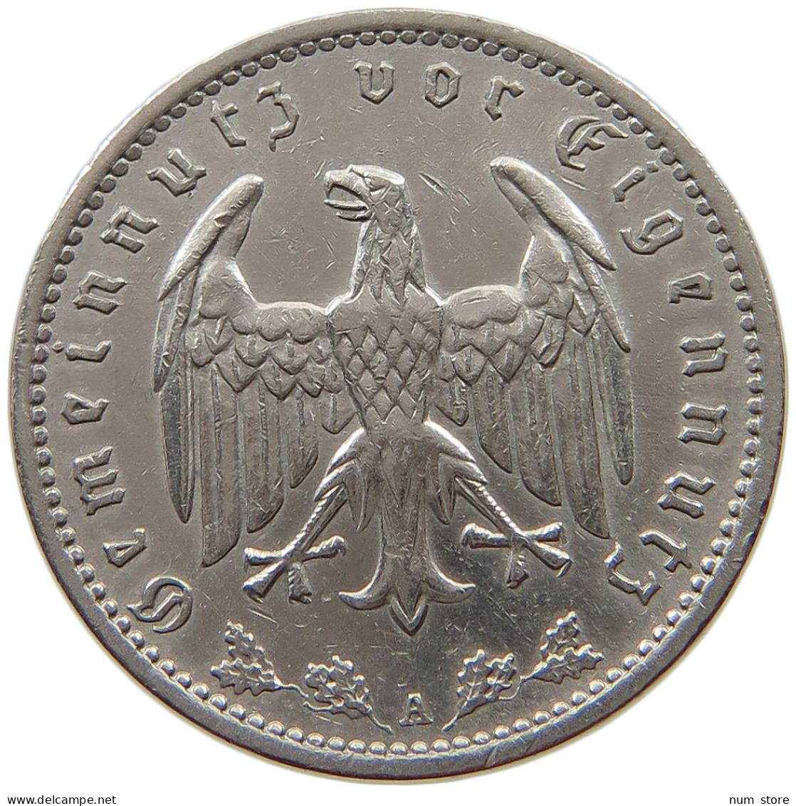 DRITTES REICH MARK 1934 A J.354 #a015 0591 - 1 Reichsmark