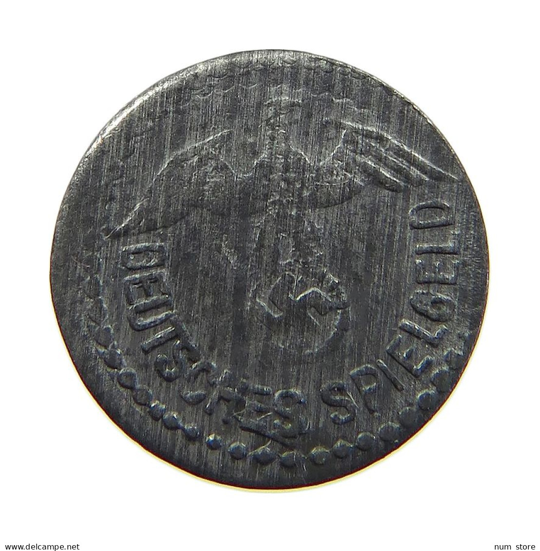 DRITTES REICH JETON  SPIEL MARKE 2 PFENNIG #a006 0859 - Autres & Non Classés